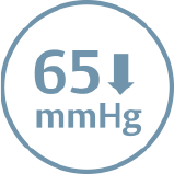 65 mmHg